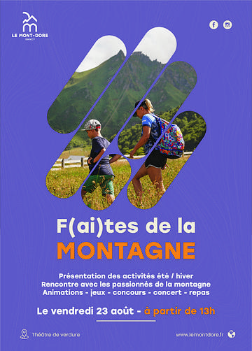 Affiche F(ai)tes de la montagne 