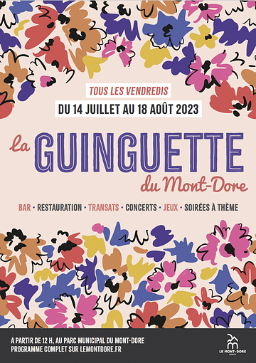 Affiche La guinguette du Mont-Dore