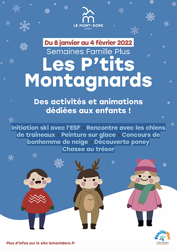 Affiche Les P'tits Montagnards