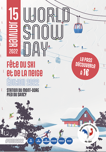 Affiche Fête du Ski 2022