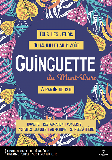 Affiche La Guinguette du Mont-Dore