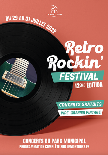 Affiche Retro Rockin' Festival